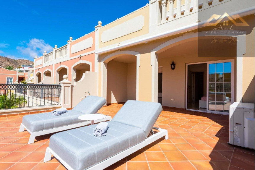 Santa Cruz de Tenerife, Palm Mar, Dwupoziomowy Apartament Palm Mar