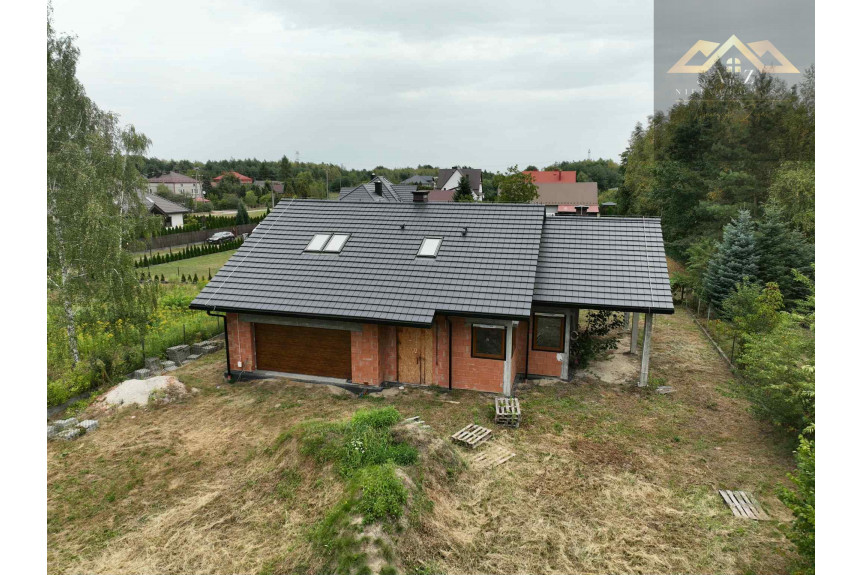 tarnowski, Radł&oacute;w, Niwka, Piękny nowy dom w Niwce nad Jeziorem