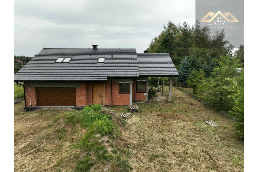 tarnowski, Radł&oacute;w, Niwka, Piękny nowy dom w Niwce nad Jeziorem