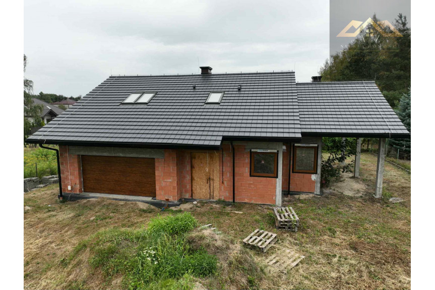 tarnowski, Radł&oacute;w, Niwka, Piękny nowy dom w Niwce nad Jeziorem