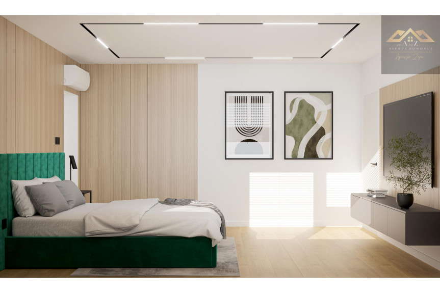 tarnowski, Radł&oacute;w, Niwka, Piękny nowy dom w Niwce nad Jeziorem