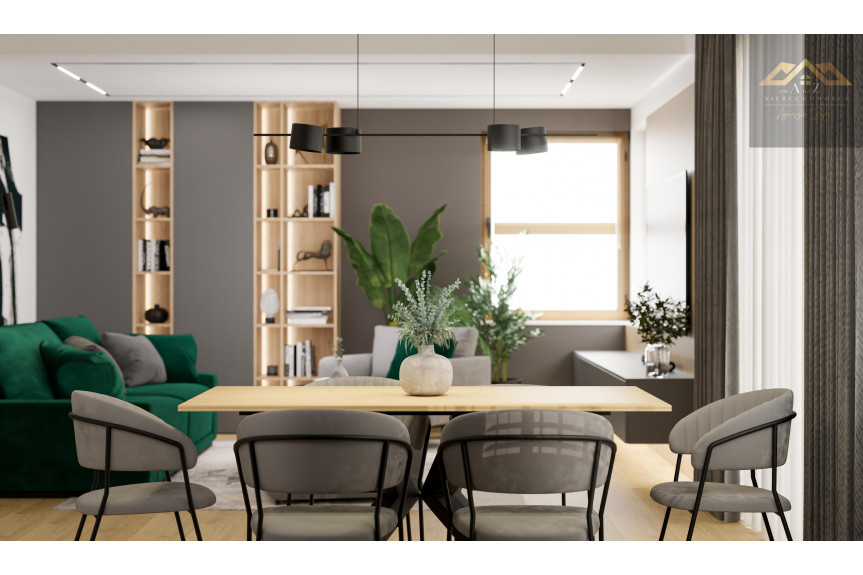 tarnowski, Radł&oacute;w, Niwka, Piękny nowy dom w Niwce nad Jeziorem