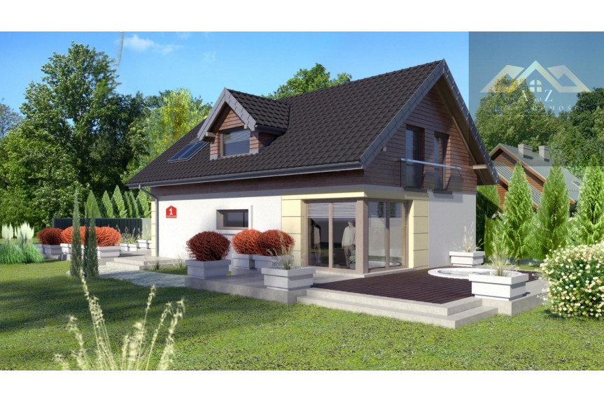 tarnowski, Lisia G&oacute;ra, Dom pod miastem na hektarowej działce