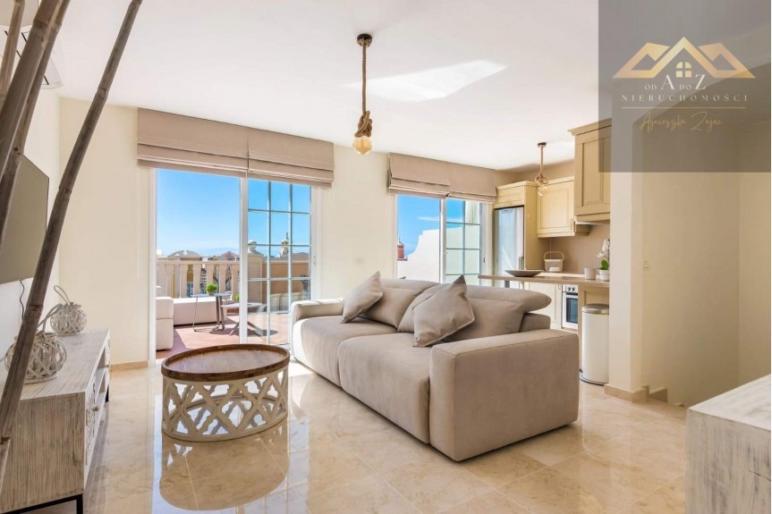 wyspy kanaryjskie, Santa Cruz de Tenerife, Palm Mar, Dwupoziomowy Apartament Palm Mar