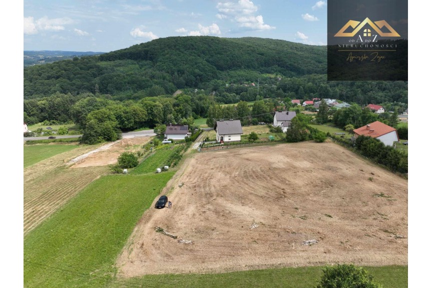 tarnowski, Pleśna, Łowcz&oacute;wek, Widokowe działki Łowcz&oacute;wek,gm. Pleśna, blisko centrum.