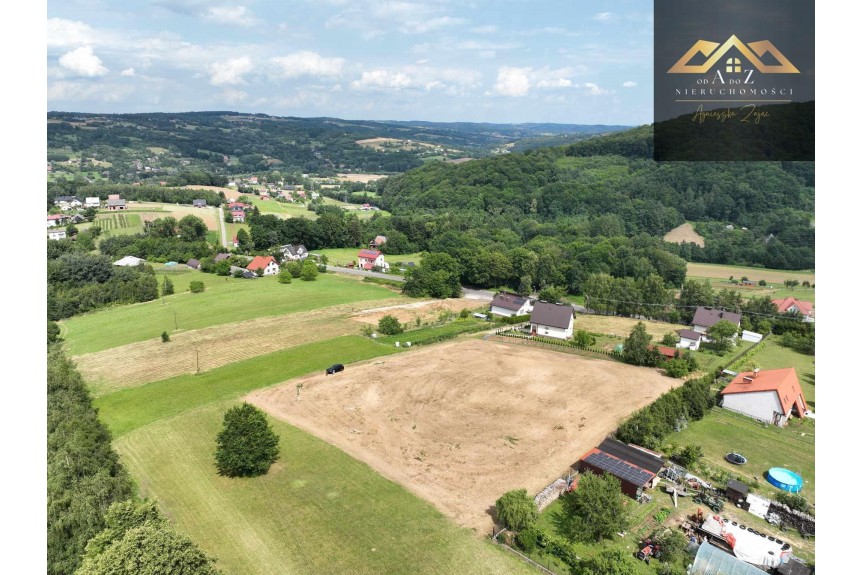 tarnowski, Pleśna, Łowcz&oacute;wek, Widokowe działki Łowcz&oacute;wek,gm. Pleśna, blisko centrum.
