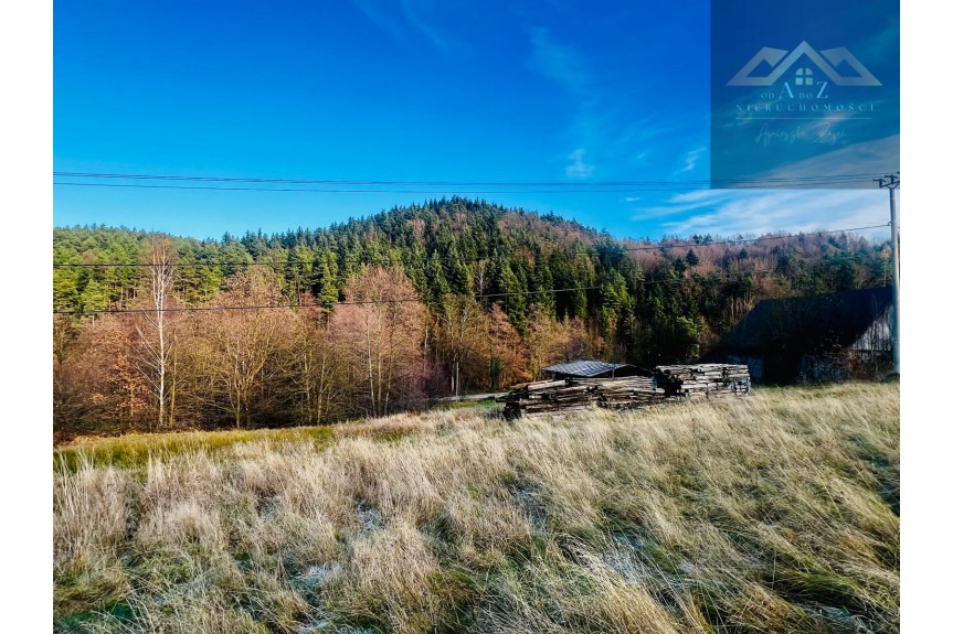 małopolskie, myślenicki, Myślenice, Łęki, Atrakcyjna działka budowlana pod Myślenicami