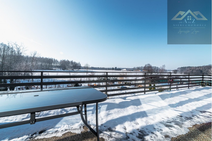 tarnowski, Skrzysz&oacute;w, Pog&oacute;rska Wola, Nowoczesny dom w Pog&oacute;rskiej Woli, gmina Skrzysz&oacute;w