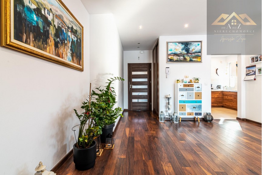 tarnowski, Skrzysz&oacute;w, Pog&oacute;rska Wola, Nowoczesny dom w Pog&oacute;rskiej Woli, gmina Skrzysz&oacute;w