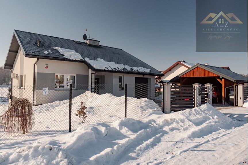 tarnowski, Skrzysz&oacute;w, Pog&oacute;rska Wola, Nowoczesny dom w Pog&oacute;rskiej Woli, gmina Skrzysz&oacute;w