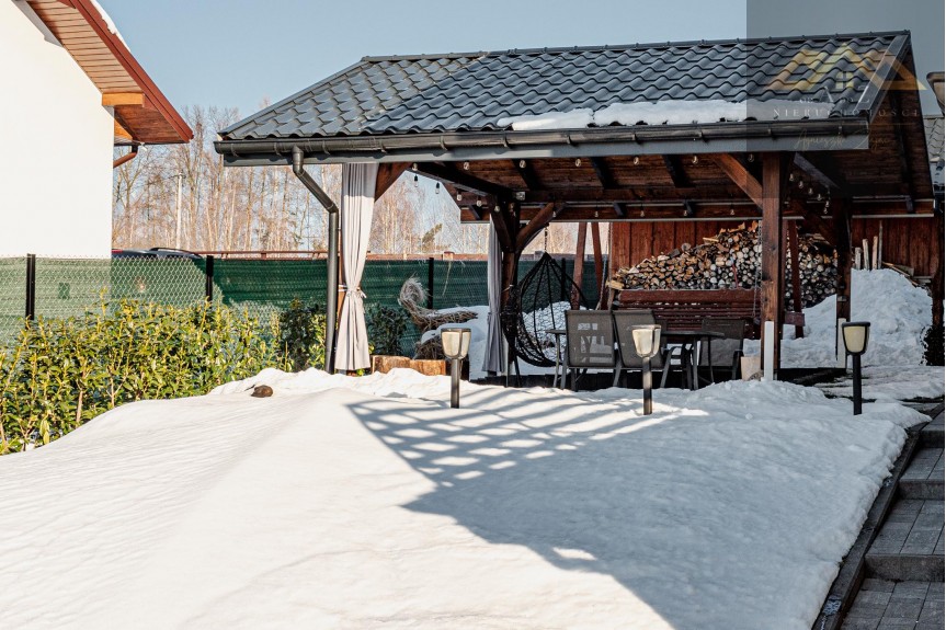 tarnowski, Skrzysz&oacute;w, Pog&oacute;rska Wola, Nowoczesny dom w Pog&oacute;rskiej Woli, gmina Skrzysz&oacute;w