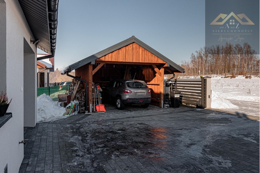 tarnowski, Skrzysz&oacute;w, Pog&oacute;rska Wola, Nowoczesny dom w Pog&oacute;rskiej Woli, gmina Skrzysz&oacute;w