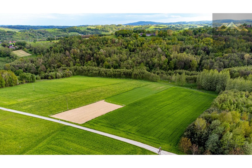 podkarpackie, dębicki, Jodłowa, Zag&oacute;rze, malowniczo poło&oacute;żne działki budowlane