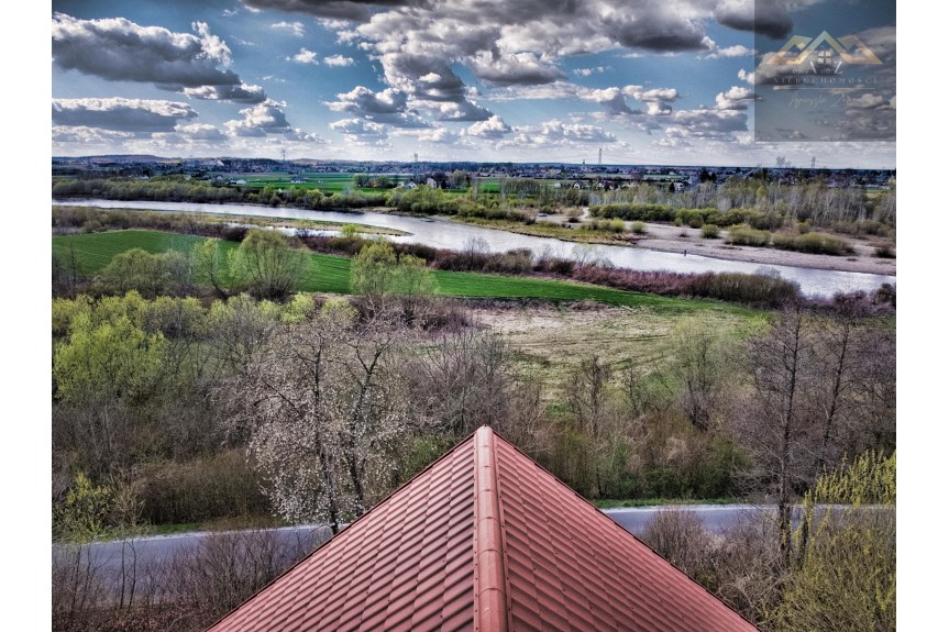 tarnowski, Pleśna, Szczepanowice, Dom z widokiem na Dunajec