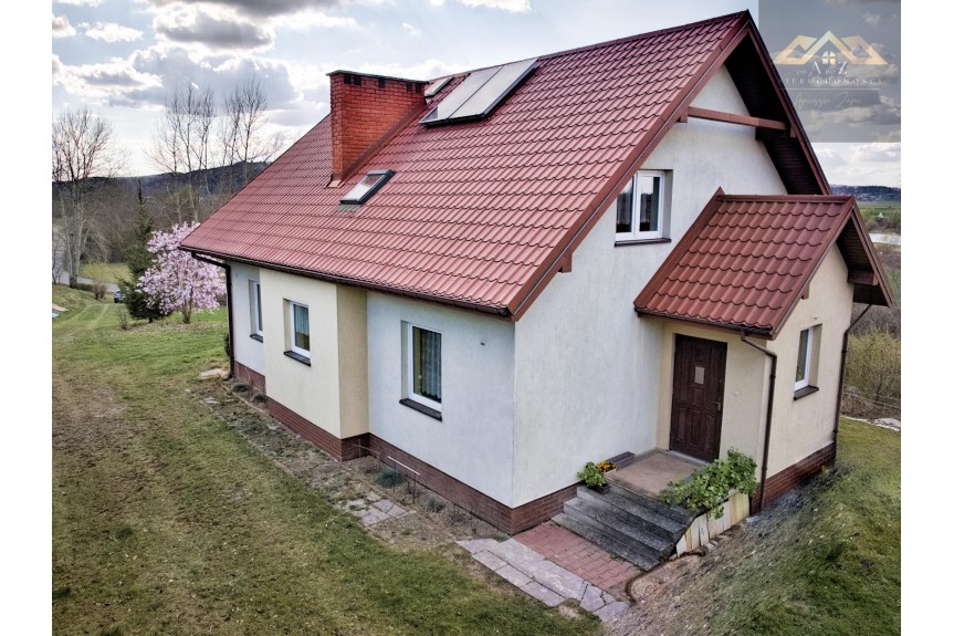 tarnowski, Pleśna, Szczepanowice, Dom z widokiem na Dunajec