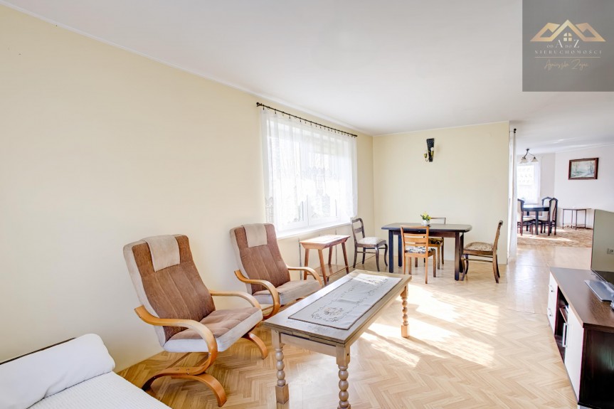 tarnowski, Pleśna, Szczepanowice, Dom z widokiem na Dunajec