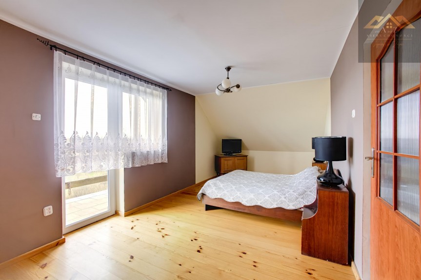 tarnowski, Pleśna, Szczepanowice, Dom z widokiem na Dunajec