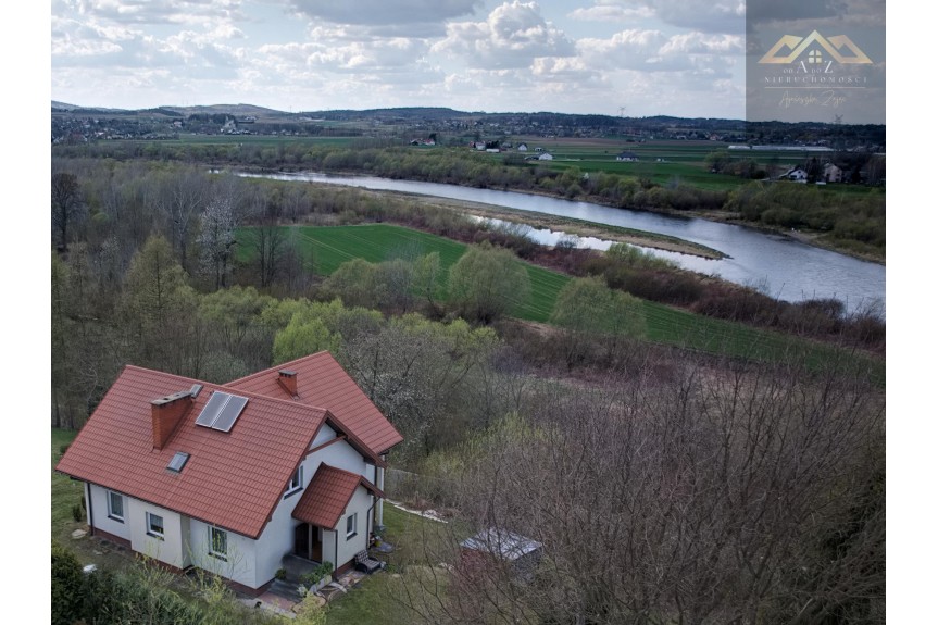 tarnowski, Pleśna, Szczepanowice, Dom z widokiem na Dunajec