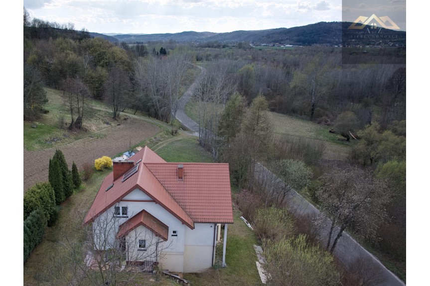 tarnowski, Pleśna, Szczepanowice, Dom z widokiem na Dunajec