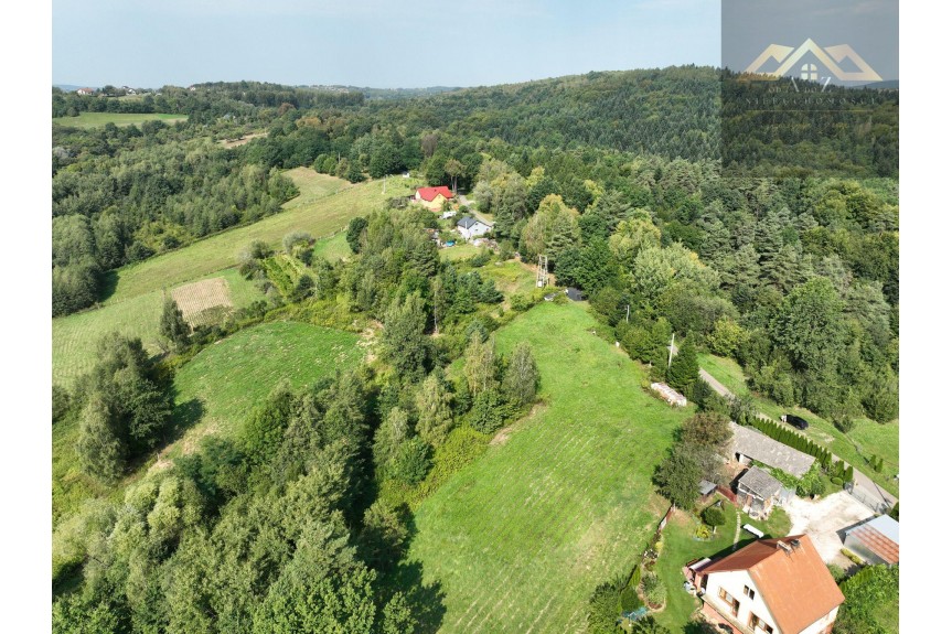 tarnowski, Zakliczyn, Widokowa działka budowlana gm. Zakliczyn, Faliszewice