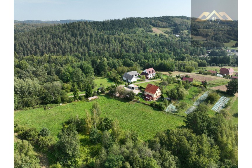 tarnowski, Zakliczyn, Widokowa działka budowlana gm. Zakliczyn, Faliszewice