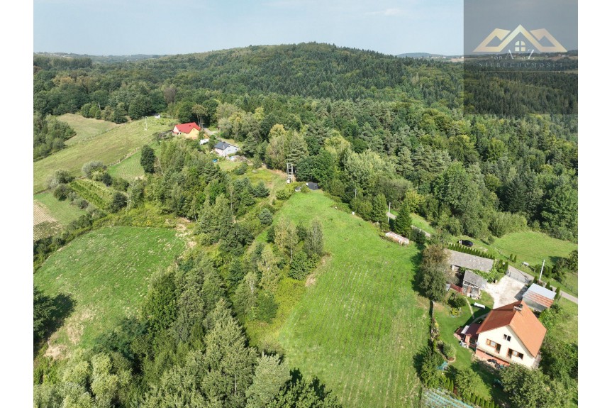 tarnowski, Zakliczyn, Widokowa działka budowlana gm. Zakliczyn, Faliszewice