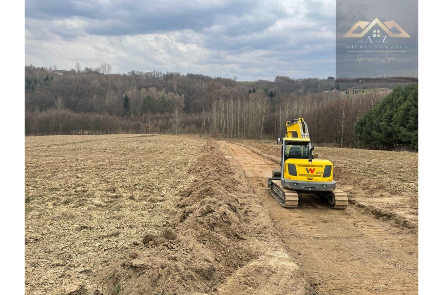 dębicki, Jodłowa, Zag&oacute;rze, malowniczo poło&oacute;żne działki budowlane