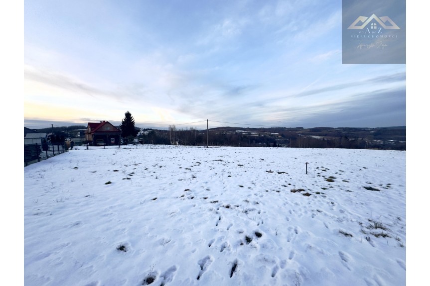 tarnowski, Pleśna, Lichwin, Widokowa działka Lichwin, gm. Pleśna, z widokiem na g&oacute;ry