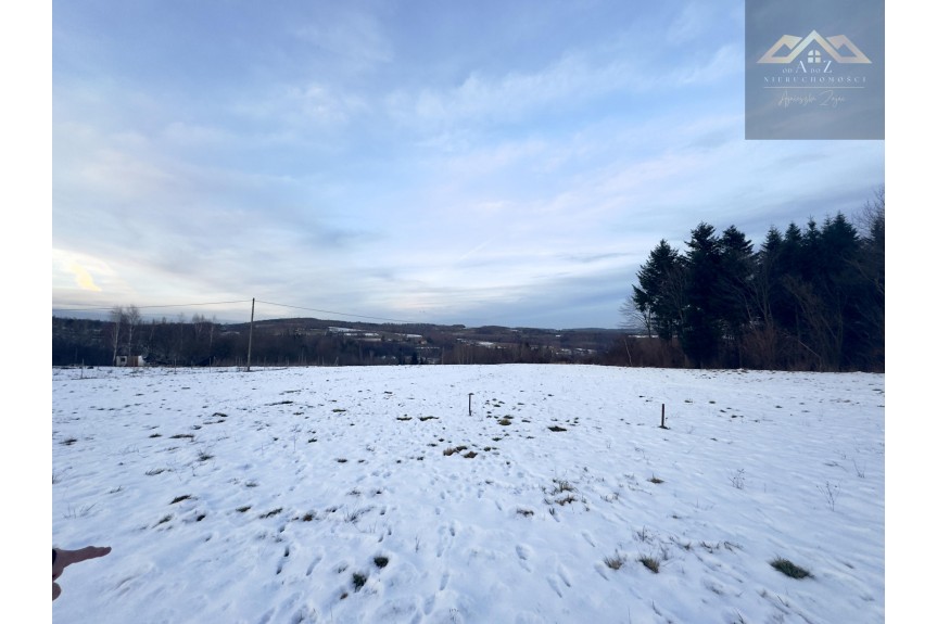 tarnowski, Pleśna, Lichwin, Widokowa działka Lichwin, gm. Pleśna, z widokiem na g&oacute;ry