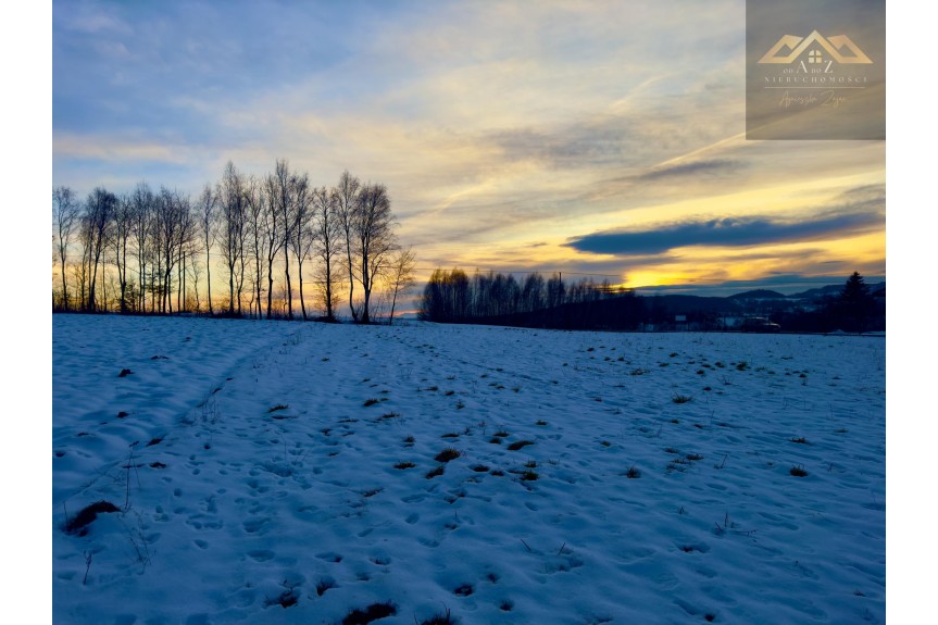 tarnowski, Pleśna, Lichwin, Widokowa działka Lichwin, gm. Pleśna, z widokiem na g&oacute;ry
