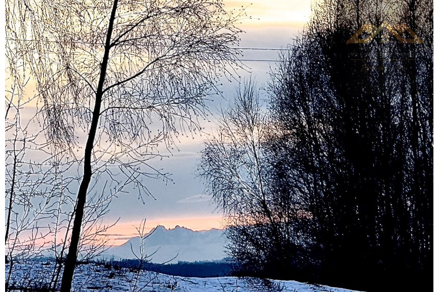 tarnowski, Pleśna, Lichwin, Widokowa działka Lichwin, gm. Pleśna, z widokiem na g&oacute;ry