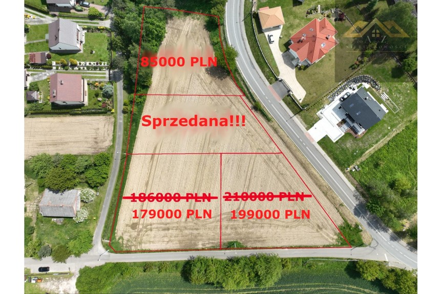 tarnowski, Tarn&oacute;w, Radlna, Radlna gmina Tarn&oacute;w działki budowlane