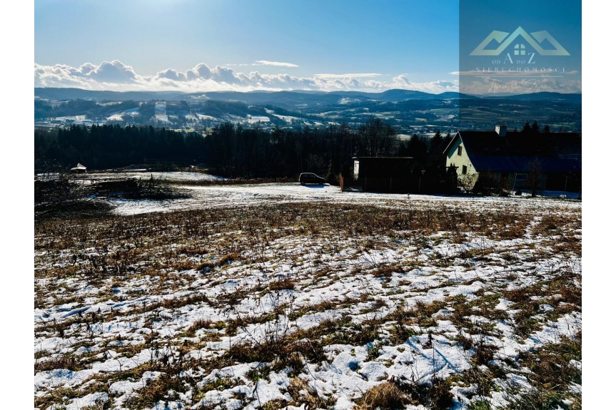 tarnowski, Gromnik, Siemiech&oacute;w, Działka z widokiem na g&oacute;ry.