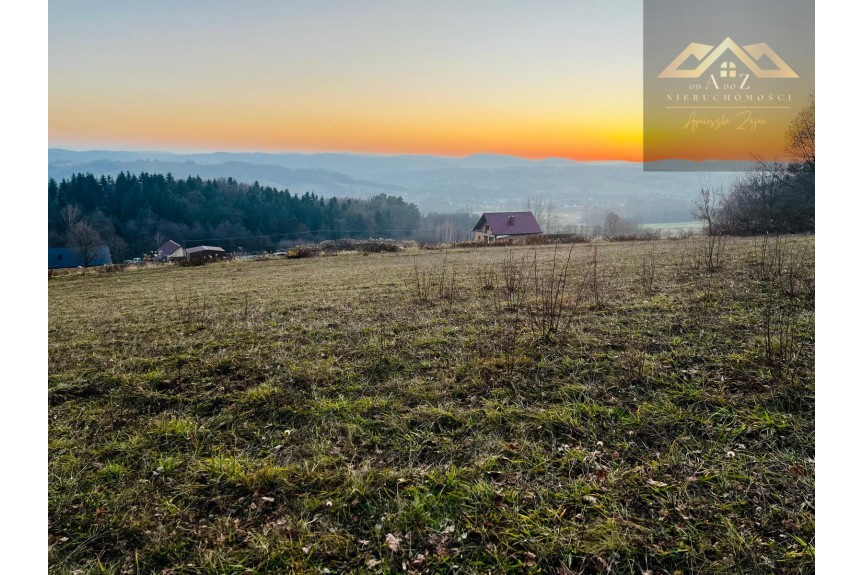 tarnowski, Gromnik, Siemiech&oacute;w, Działka z widokiem na g&oacute;ry.