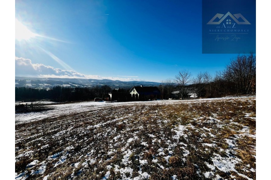 tarnowski, Gromnik, Siemiech&oacute;w, Działka z widokiem na g&oacute;ry.
