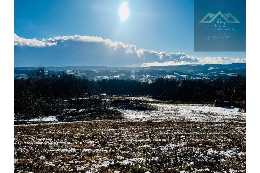 tarnowski, Gromnik, Siemiech&oacute;w, Działka z widokiem na g&oacute;ry.