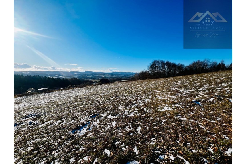 tarnowski, Gromnik, Siemiech&oacute;w, Działka z widokiem na g&oacute;ry.