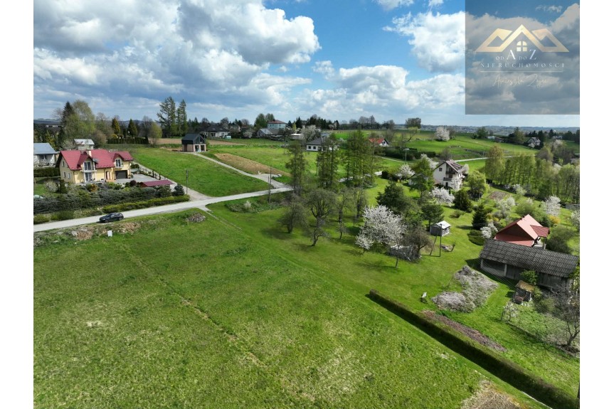 tarnowski, Tuch&oacute;w, Działka z widokiem na las