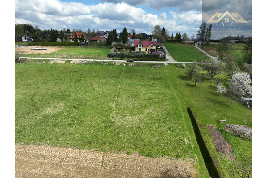 tarnowski, Tuch&oacute;w, Działka z widokiem na las