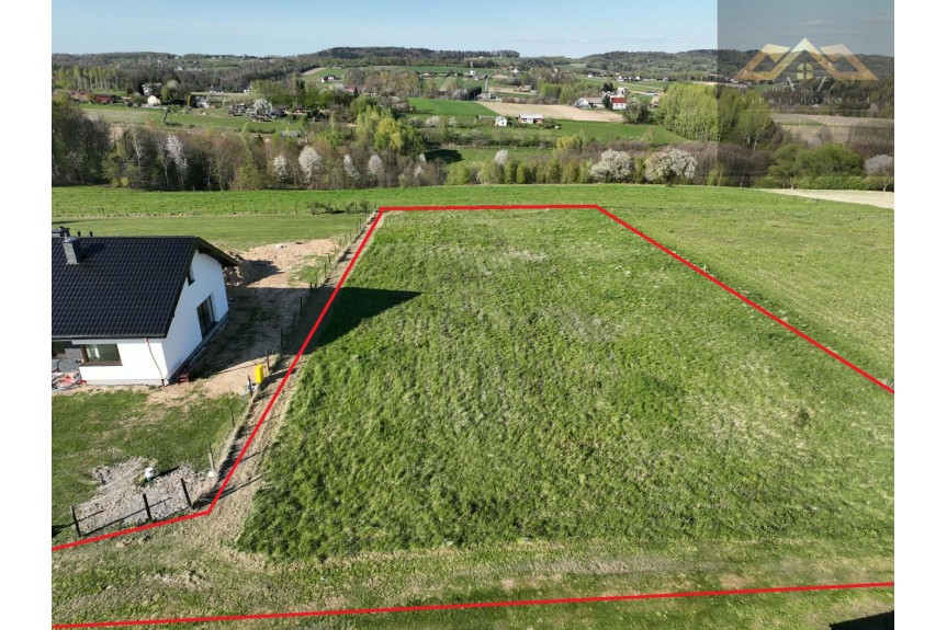 małopolskie, tarnowski, Ryglice, Zalasowa, WIDOKOWA DZIAŁKA Z WARUNKAMI ZABUDOWY ZALASOWA | 3000 m&sup2; |Z PROJEKTEM I POZWOLENIEM NA BUDOWĘ