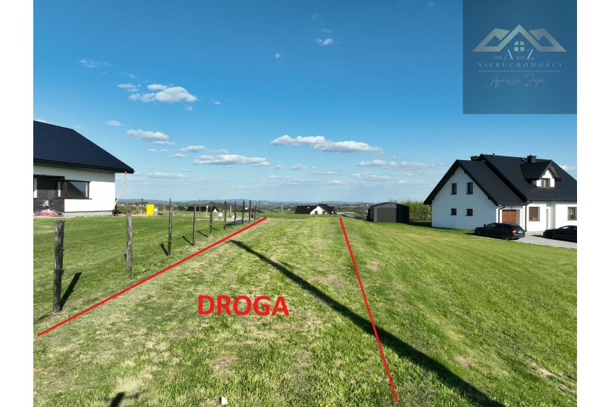 tarnowski, Ryglice, Zalasowa, WIDOKOWA DZIAŁKA Z WARUNKAMI ZABUDOWY ZALASOWA | 3000 m&sup2; |Z PROJEKTEM I POZWOLENIEM NA BUDOWĘ