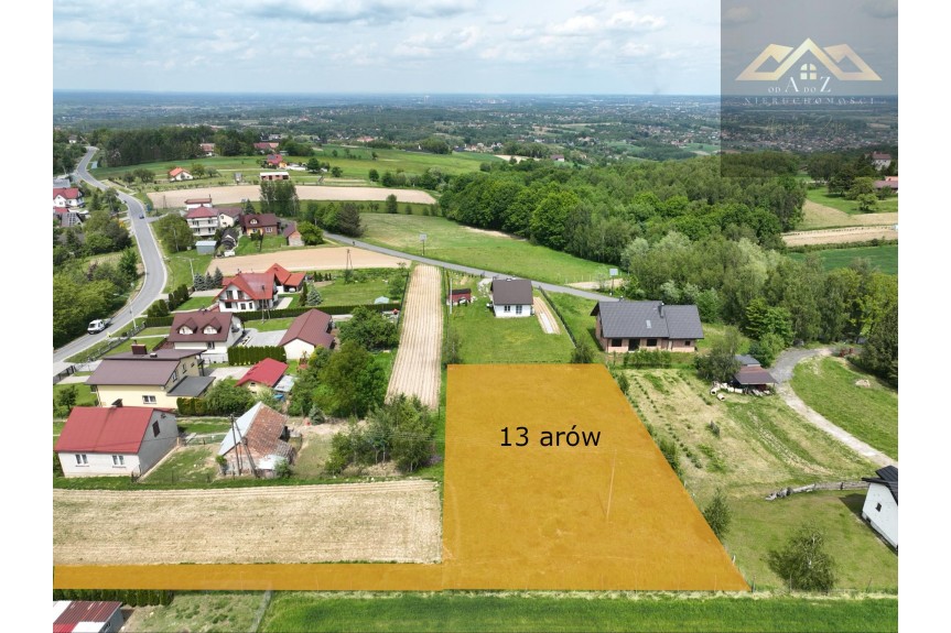tarnowski, Pleśna, Szczepanowice, Widokowa działka Szczepanowice, gm. Pleśna