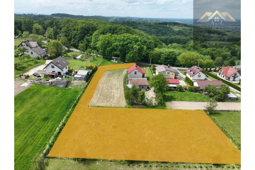 tarnowski, Pleśna, Szczepanowice, Widokowa działka Szczepanowice, gm. Pleśna