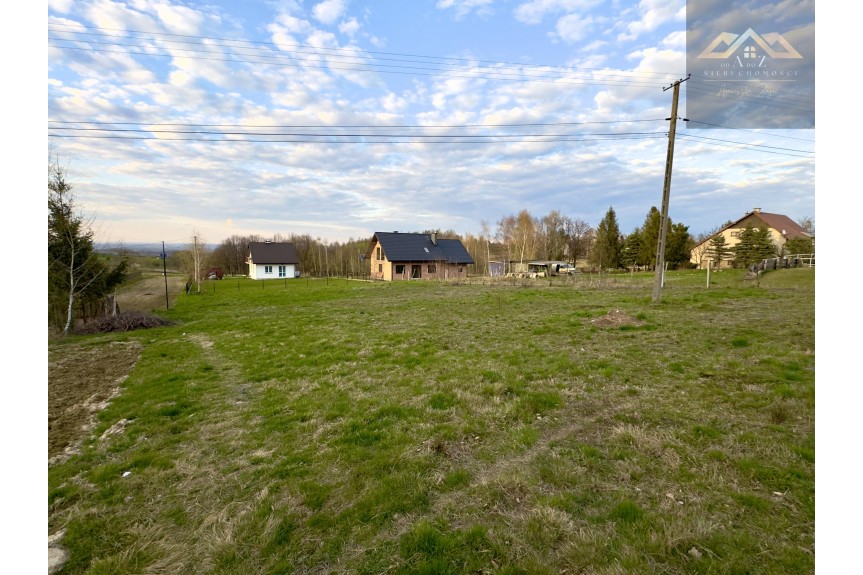 tarnowski, Pleśna, Szczepanowice, Widokowa działka Szczepanowice, gm. Pleśna