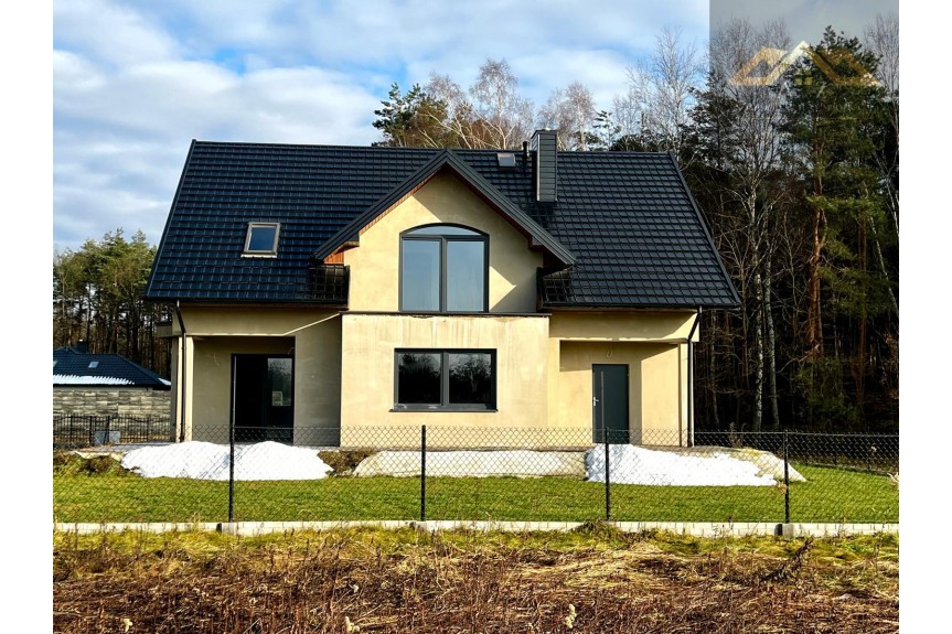 podkarpackie, dębicki, Czarna, Żdżary, Nowy dom przy lesie