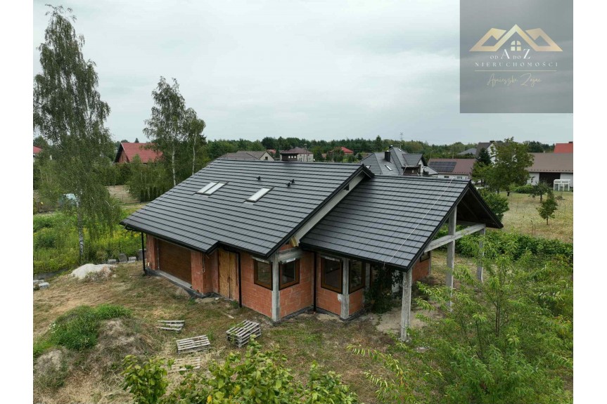 tarnowski, Radł&oacute;w, Niwka, Piękny nowy dom w Niwce nad Jeziorem