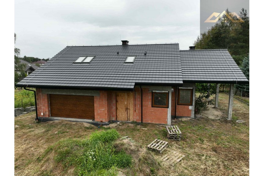 tarnowski, Radł&oacute;w, Niwka, Piękny nowy dom w Niwce nad Jeziorem