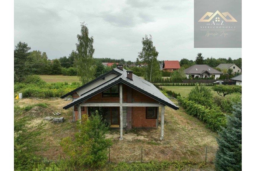 tarnowski, Radł&oacute;w, Niwka, Piękny nowy dom w Niwce nad Jeziorem