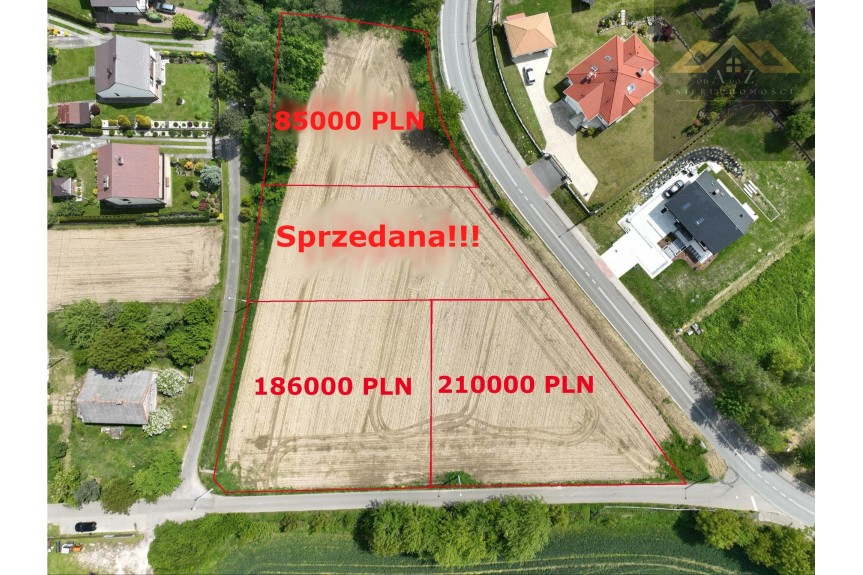 małopolskie, tarnowski, Tarn&oacute;w, Radlna, Radlna gmina Tarn&oacute;w działki budowlane