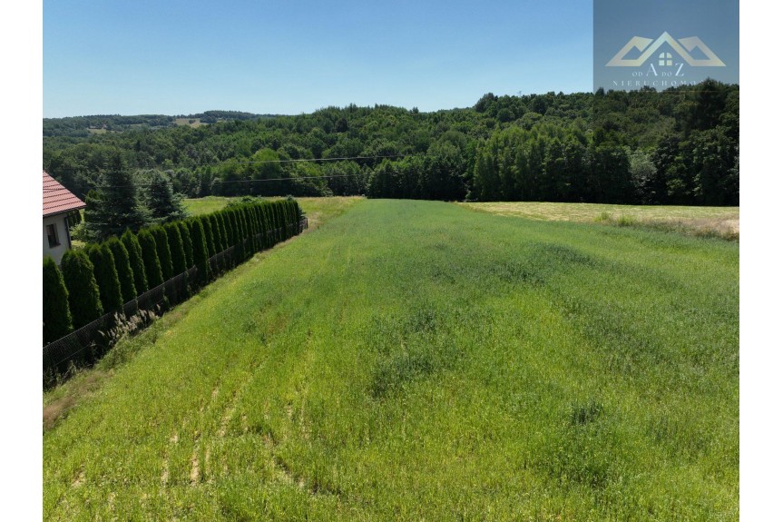 tarnowski, Skrzysz&oacute;w, Łękawica, Na sprzedaż działka 59 ar&oacute;w Łękawica k. Tarnowa
